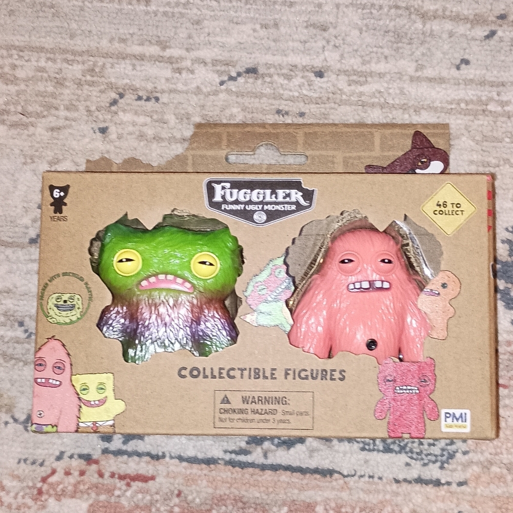 Fuggler Patrick And Friend Collectible Figures